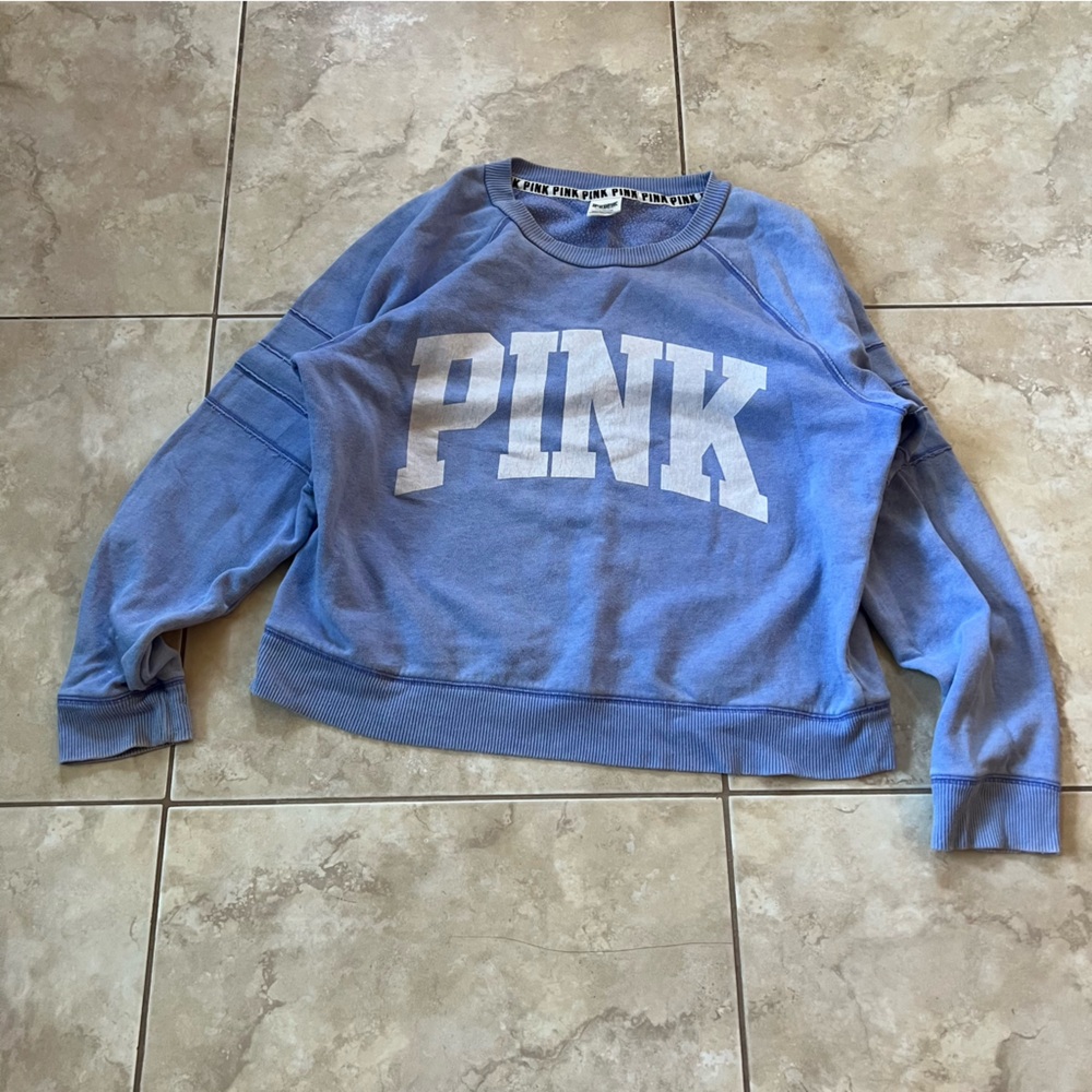 Blue Victoria’s Secret PINK Sweatshirt